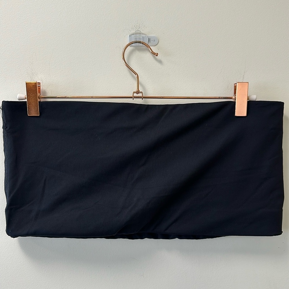 Tommie Copper • Black Bandeau Active Wear • Sz XL • NEW!